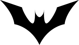 263x151 Logo Batman Silhouette Silhouette Of Logo Batman