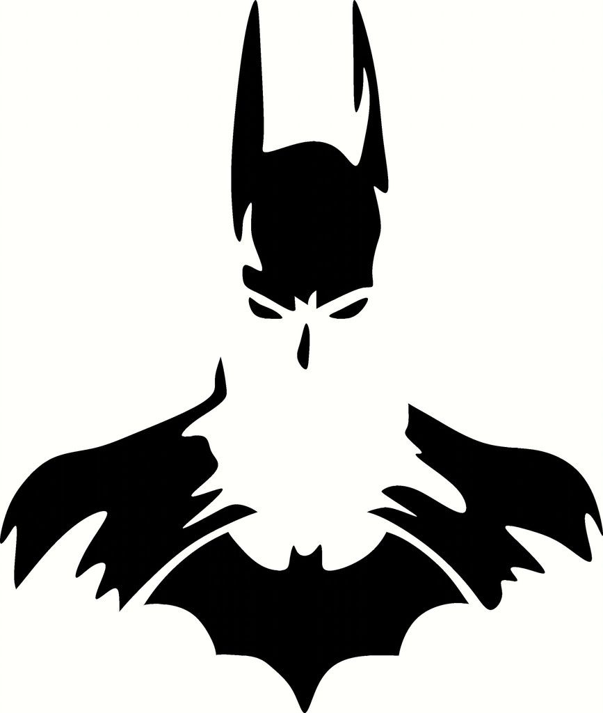 867x1024 Batman Silhouette