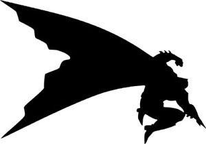 300x209 Batman Silhouette Dc Comics Decal Wall Car Truck Laptop Window