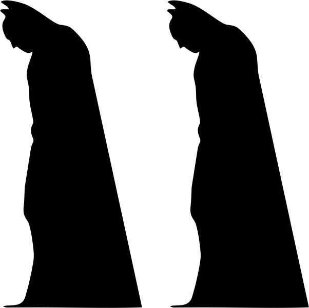 602x601 Batman Silhouette X 2