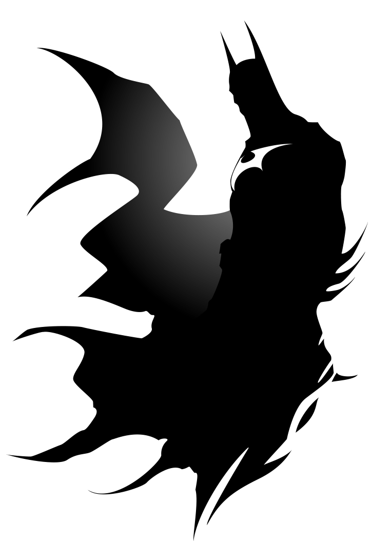 725x1054 Batman Silhouette By Dbeadle