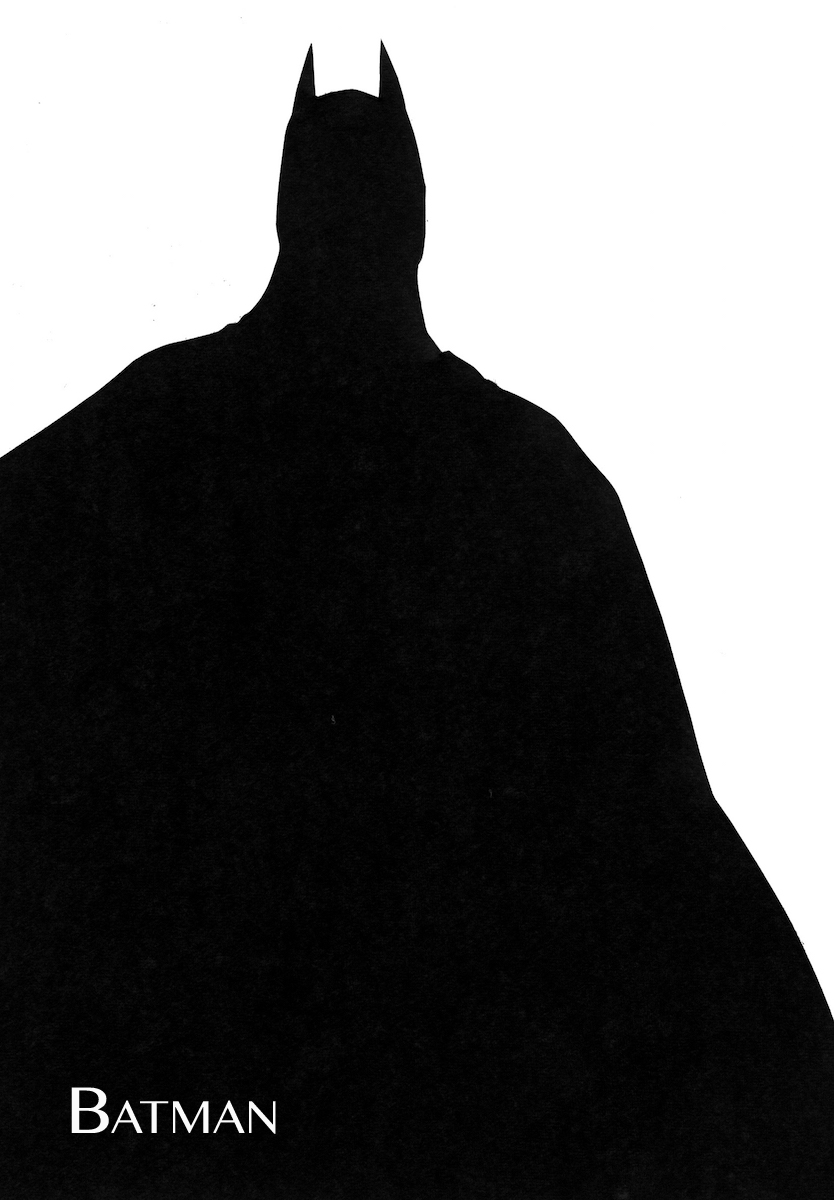 834x1200 Batman Silhouette Art Therapy Batman, Silhouettes