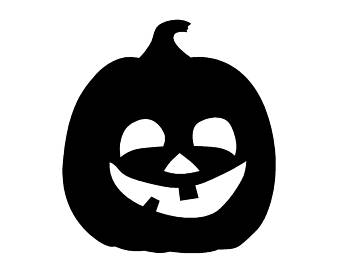 340x270 Jack O Lantern Silhouette Clipart