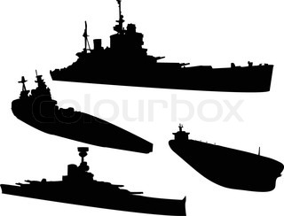 320x244 Silhouette Of Boats Stock Vector Colourbox