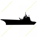 Battleship Silhouette at GetDrawings | Free download