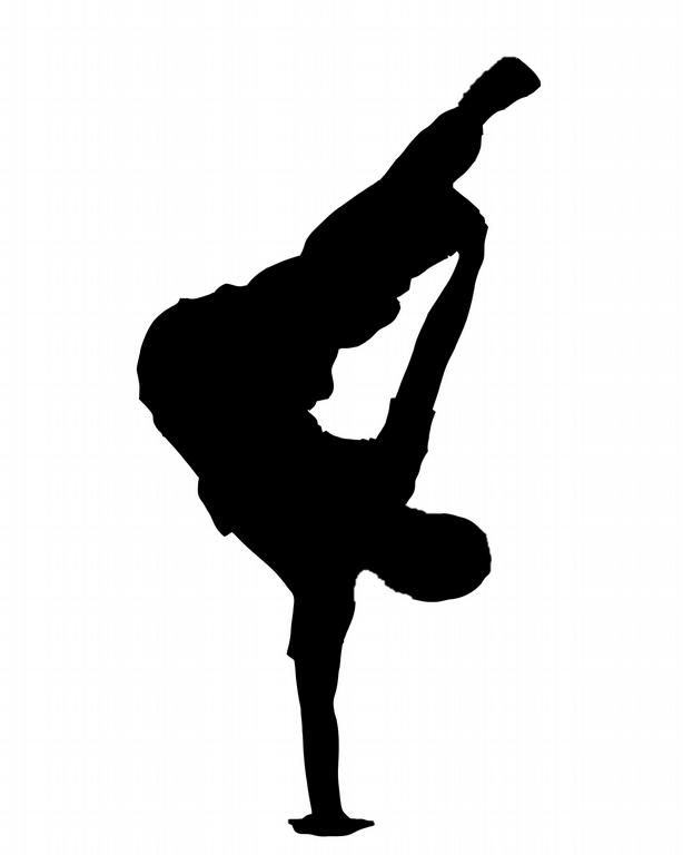 614x768 B Boy Silhouette. Phine Art, Design, And Collectibles