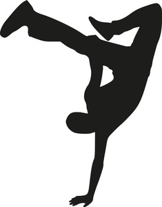 Bboy Silhouette at GetDrawings | Free download