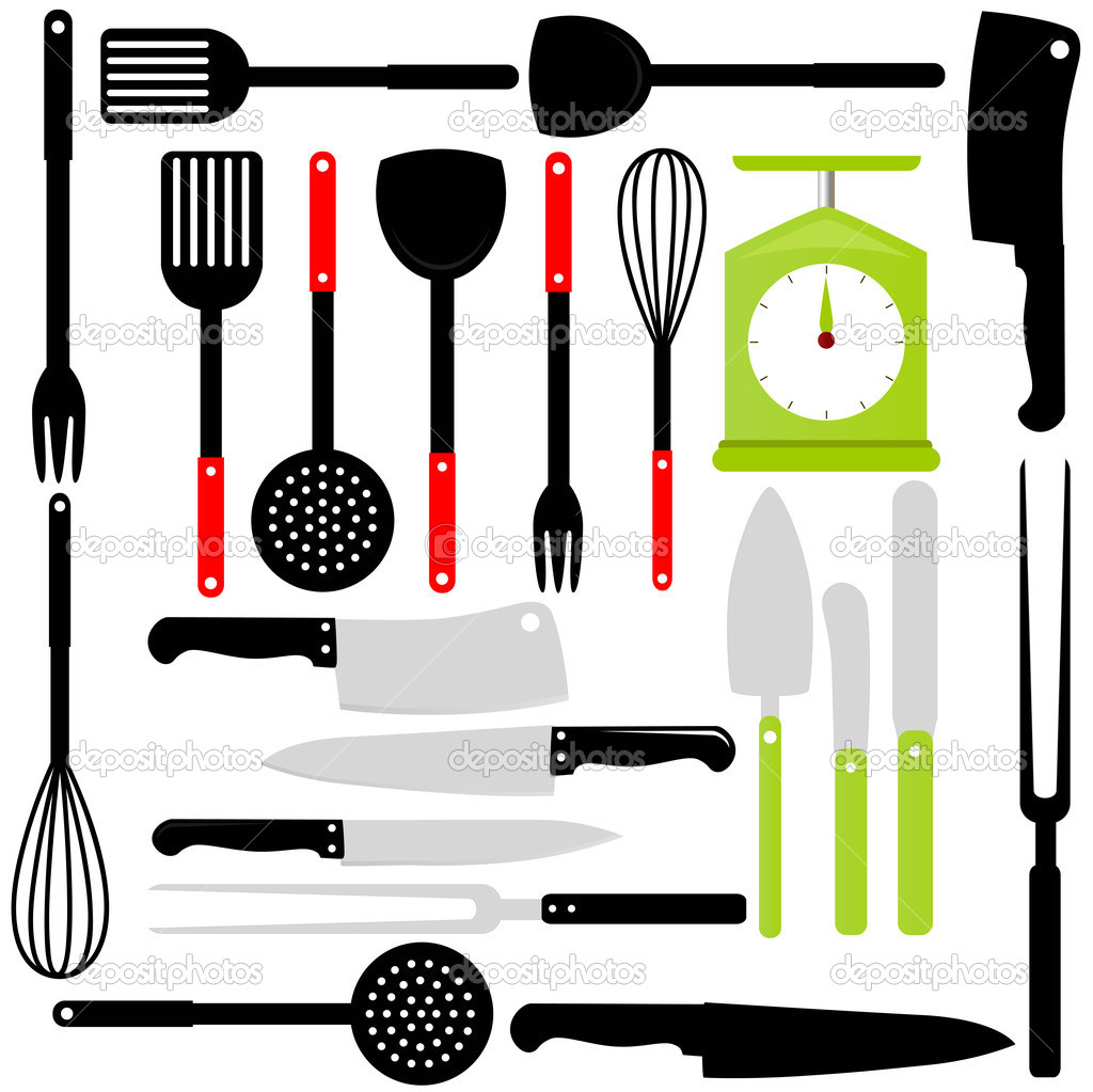 1024x1023 Bbq Utensils Vector Clipart Panda