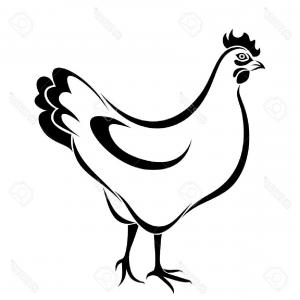 300x300 Stock Illustration Chicken Vector Icon Set Barbecue Grill