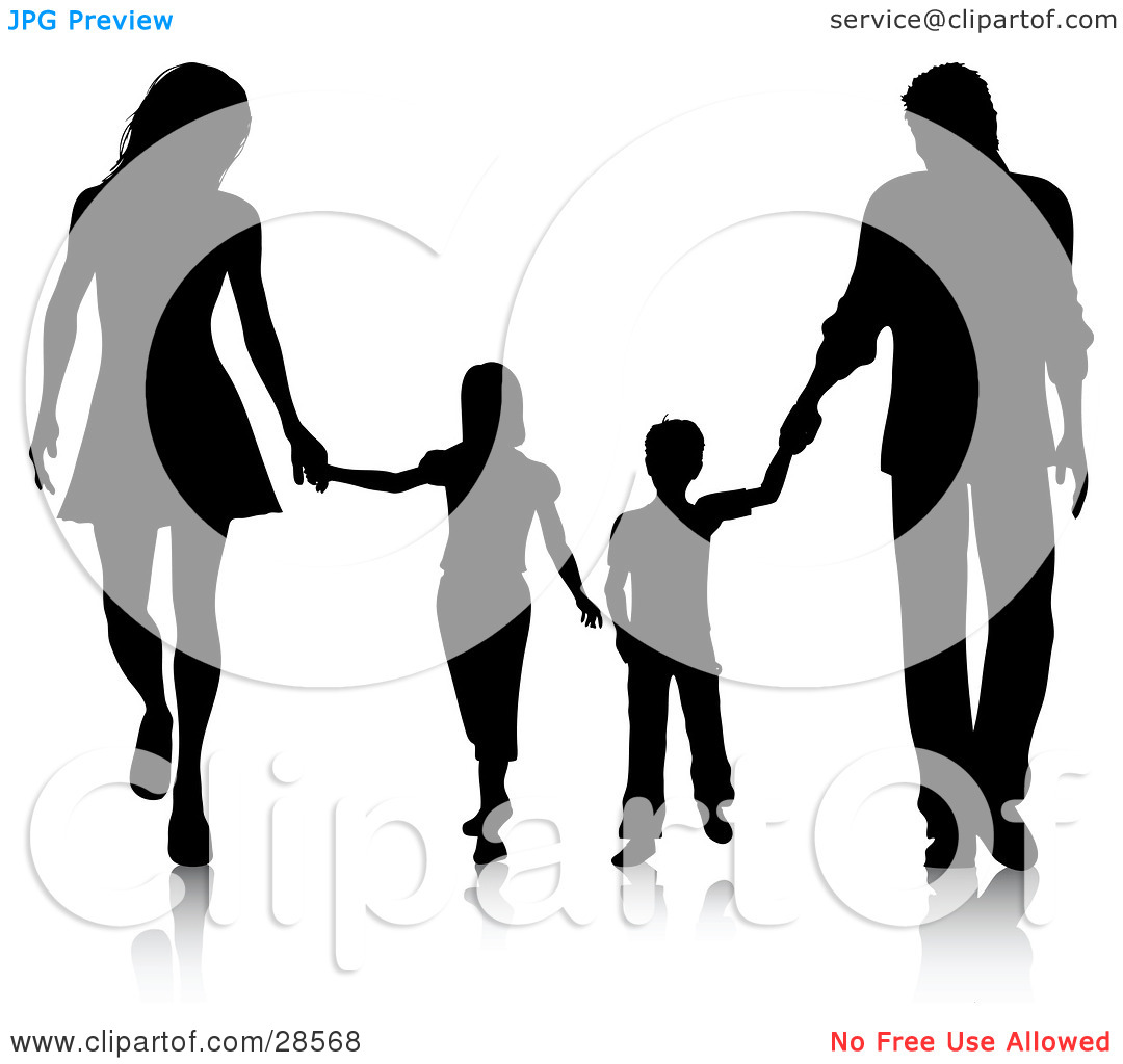 1080x1024 Family Silhouette Clip Art Clipart Panda