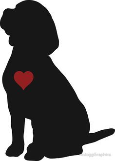 236x330 Beagle Puppy Dog Silhouette