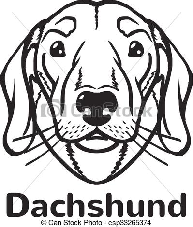 399x470 Dachshund Clipart Head 3211000