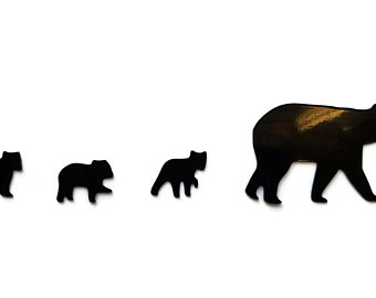 340x270 Bear Explore Sticker Etsy