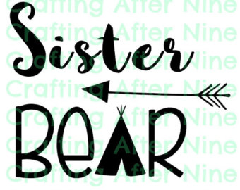 340x270 Auntie Bear, Aunt Bear, Bear Family, Personal Amp Commercial Use