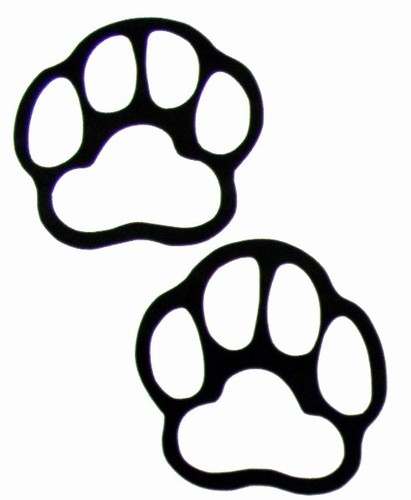 411x500 Grizzly Bear Paw Print Clipart Free Images 3 Clipartix Paw Print