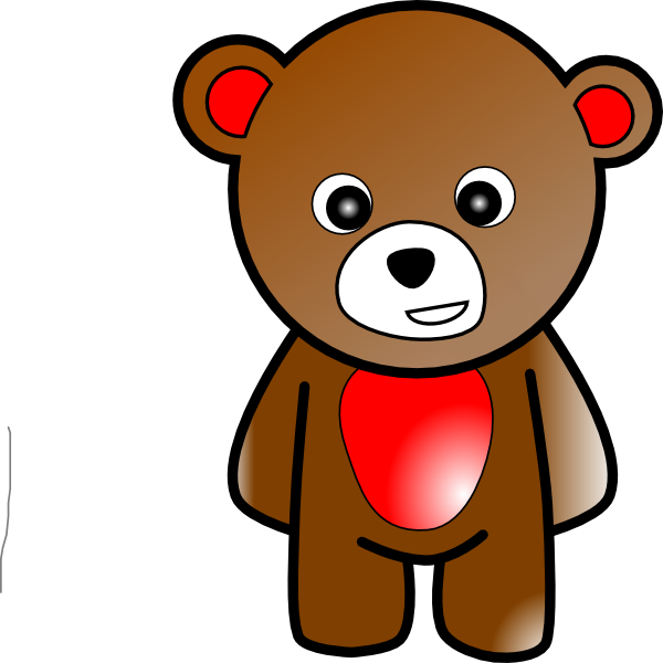 600x600 Bear 2 Clip Art