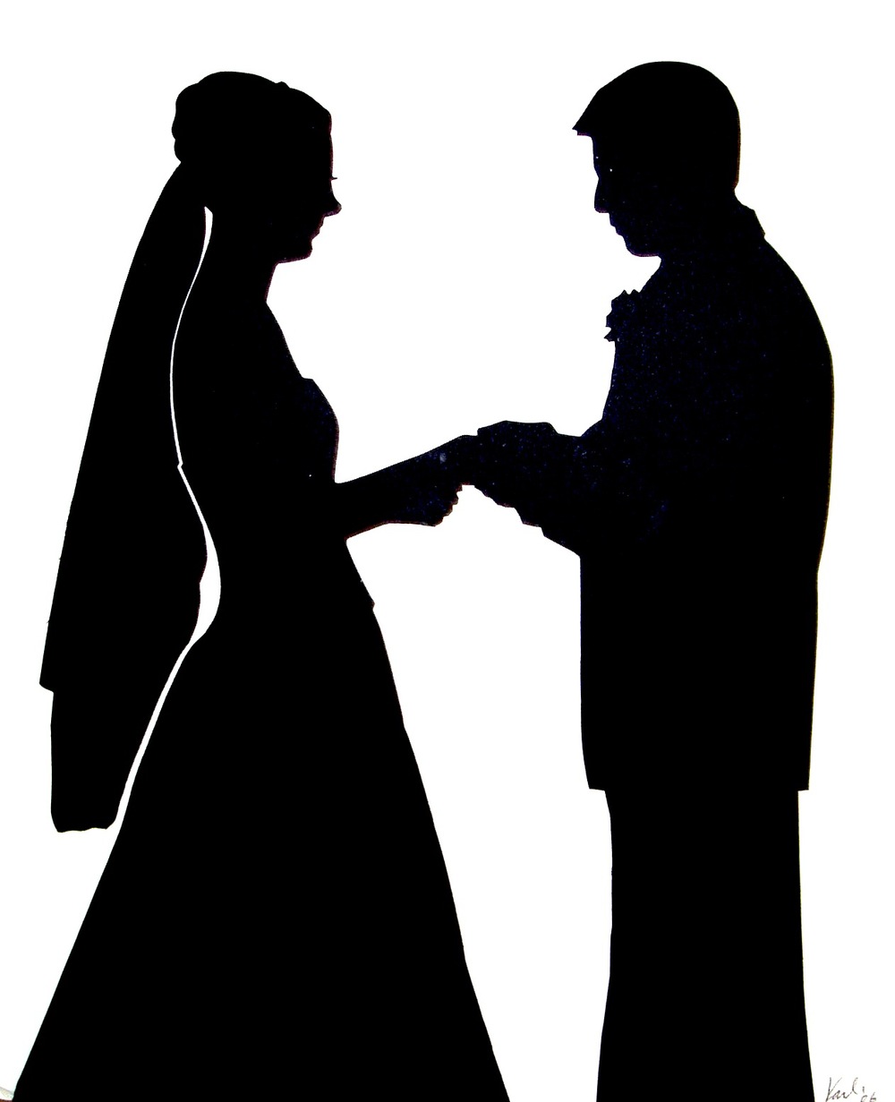 1000x1231 Photos Marriage Silhouette,