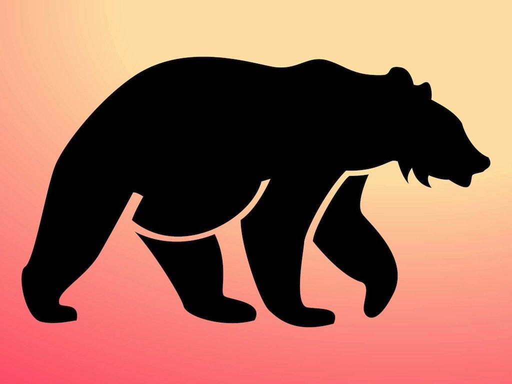 Bear Silhouette Drawing at GetDrawings | Free download