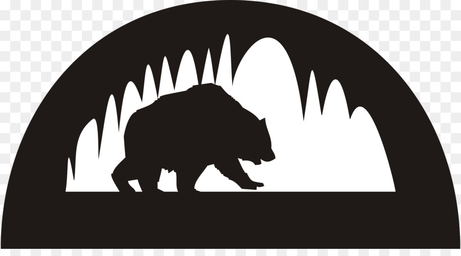 900x500 Bear Cave Drawing Clip Art
