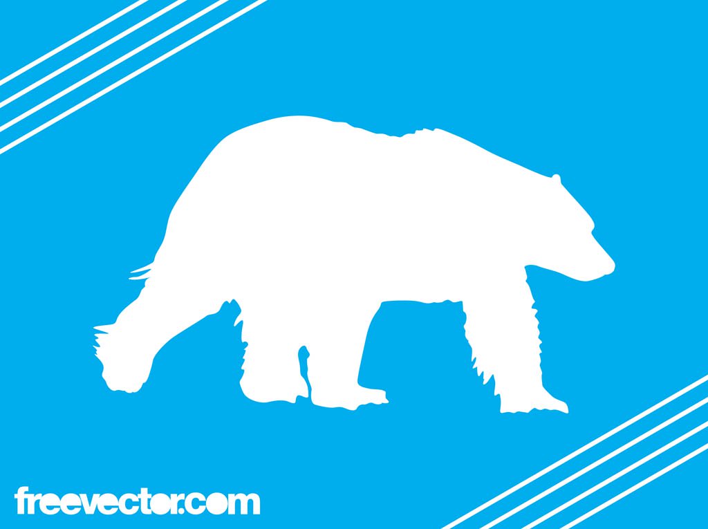 1024x765 Polar Bear Silhouette Vector Art Amp Graphics