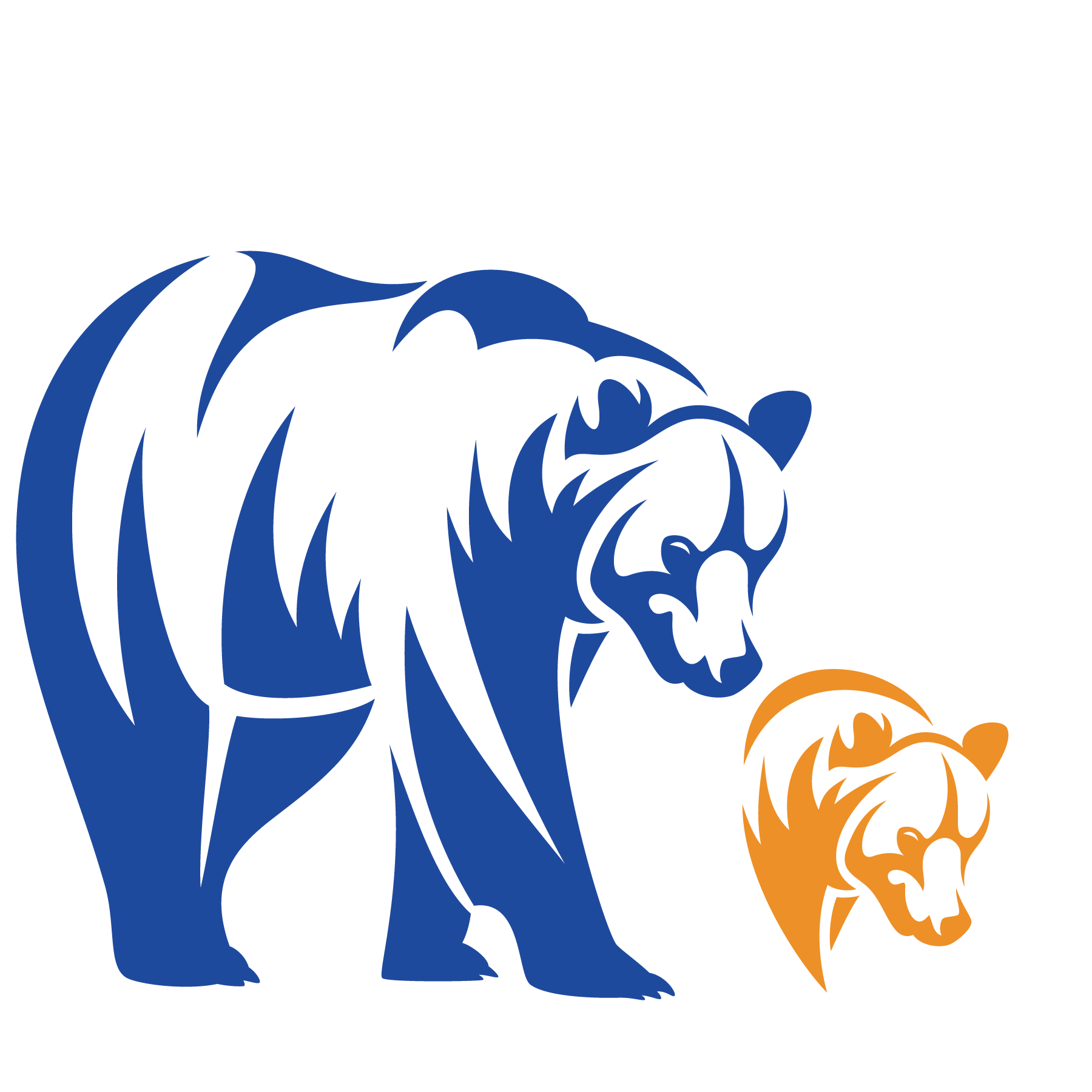 1800x1800 American Black Bear Brown Bear Cross Stitch Clip Art