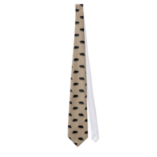 307x307 Bear Pattern Ties Zazzle