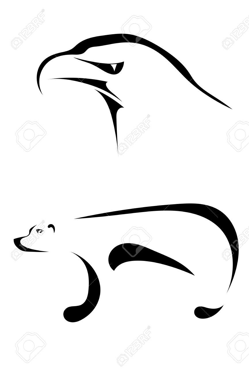 866x1300 Image Result For Bear Silhouette Tattoo Tatoo