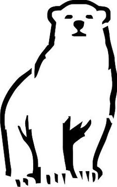 236x377 Pin By Luke On Ycn Bear Polar Bear Silhouette Research