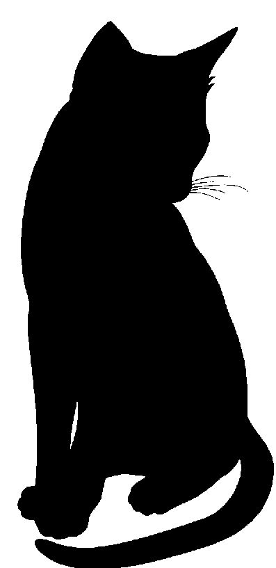 397x817 Silhouette Animals Clipart