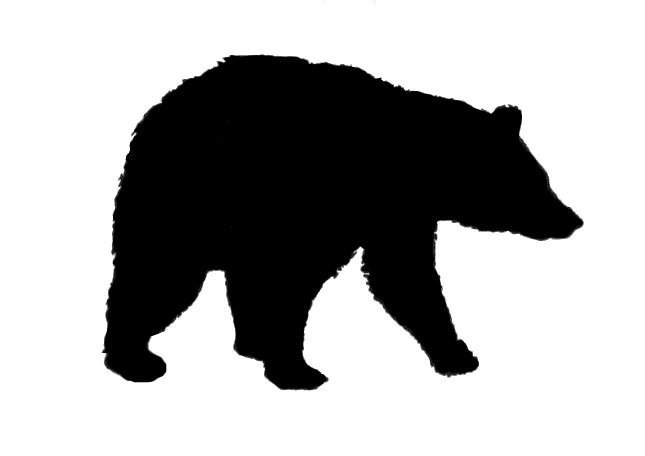 645x456 Download Vector About Bear Silhouette Item 5 , Vector
