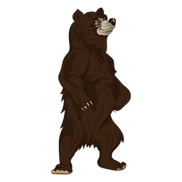 256x256 Bear Silhouette