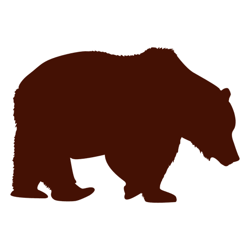 512x512 Bear Silhouette