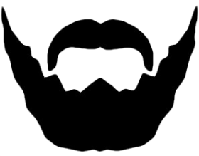 280x219 Beard Transparent Png Pictures