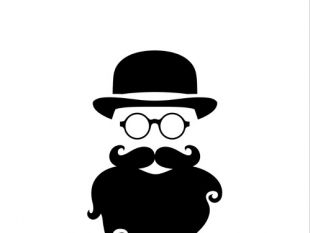 310x233 Beard Silhouette Set Free Vectors Ui Download