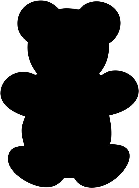 Bears Silhouette at GetDrawings | Free download