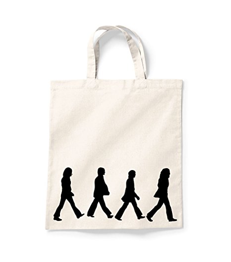 466x530 The Beatles Abbey Road Shopper Bag Canvas Tote Shopping Bag Cotton