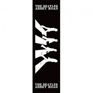 300x300 The Beatles Card Bookmark Abbey Road Black White Silhouette Fan