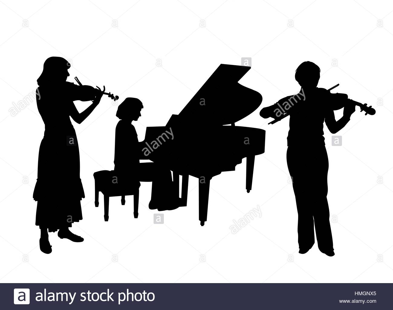 1300x1026 The Vector Musicians Silhouette Stock Photos Amp The Vector