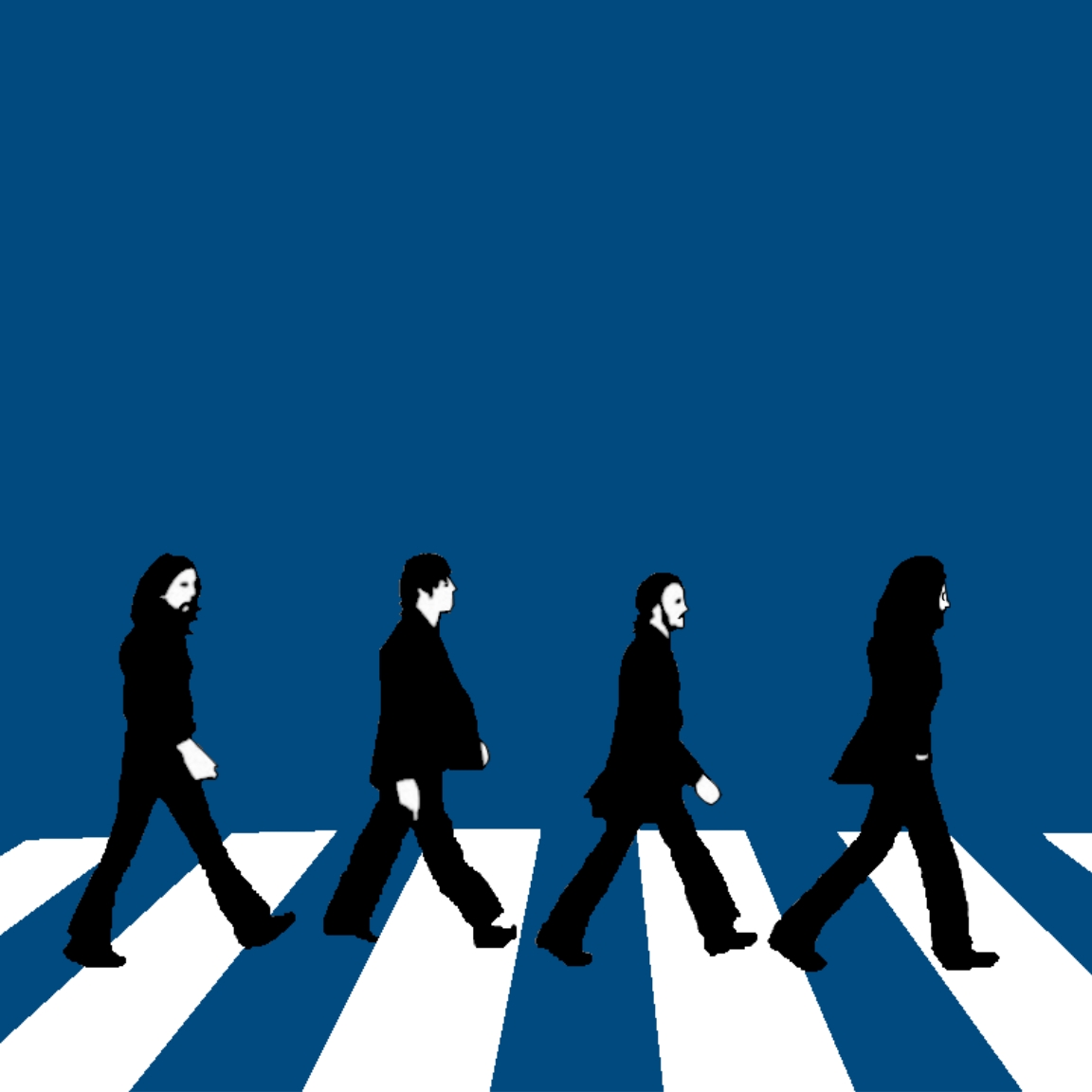 1152x1152 Beatles Clipart Abbey Road