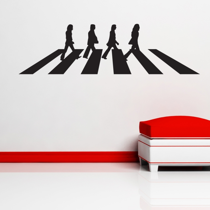800x800 The Beatles Abbey Road Wall Sticker