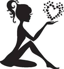 216x233 Stock Vector Illustration Of A Silhouette Of A Beautiful Girl