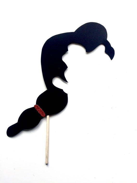 570x760 Beauty And The Beast Photo Props On A Stick Birthday Wikii