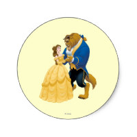 200x200 Beauty And The Beast Stickers Zazzle