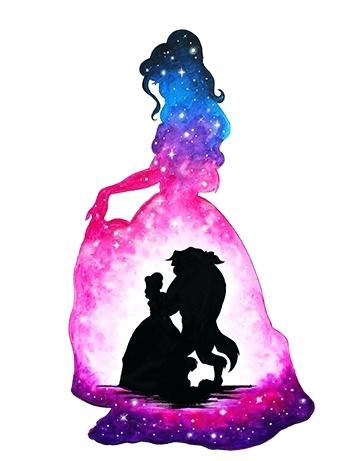 360x461 Beauty And The Beast Silhouette Together With Beauty The Beast