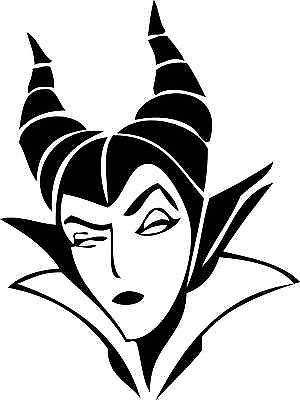 300x400 Maleficent 1 Sleeping Beauty Vinyl Sticker Bad Queen Decal