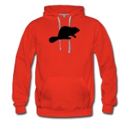 190x190 Beaver Silhouette T Shirt Spreadshirt