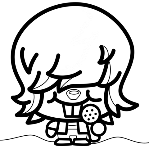 480x480 Moshi Monsters Dustbin Beaver Coloring Page Free Printable