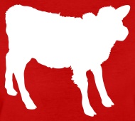 190x170 Young Cow Outline Beef! By Jazzydesignz Spreadshirt