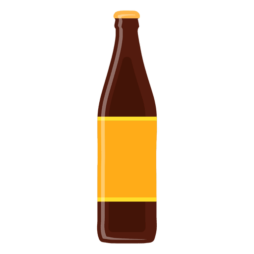 512x512 Beer Bottle Silhouette
