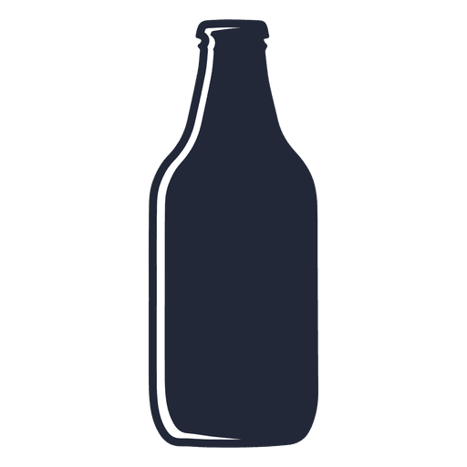 512x512 Beer Steinie Bottle Silhouette